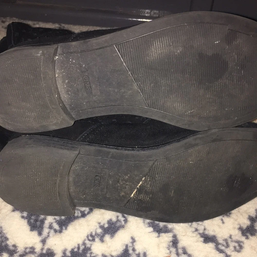 Toms swede black